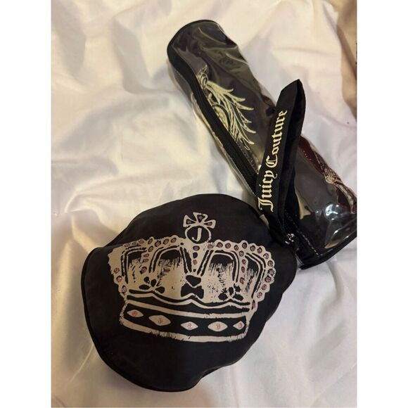 Vintage OG Juicy couture crown bling  automatic umbrella sun rain + hat - Picture 2 of 10